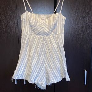 Urban Outfitters Striped Romper